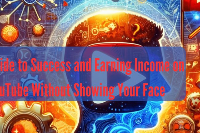 Guide to Success and Earning Income on YouTube Without Showing Your Face