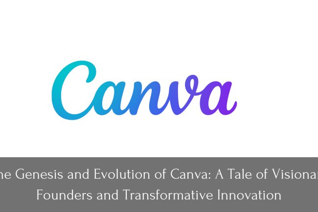 The Genesis and Evolution of Canva: A Tale of Visionary Founders and Transformative Innovation