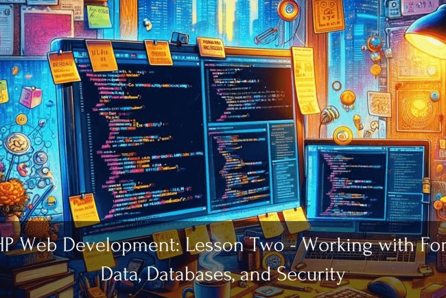 PHP Web Development: Lesson Two - Working with Form Data, Databases, and Security