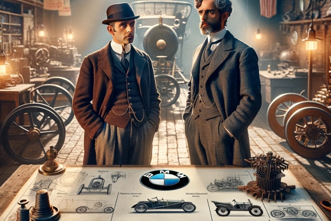 The Founding Fathers of BMW: Karl Rapp and Franz Josef Popp